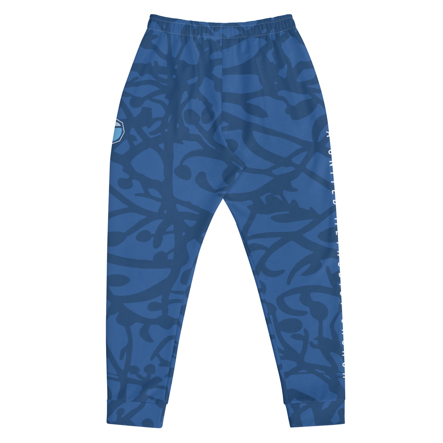 Men's Blue Camo Graphic Joggers
