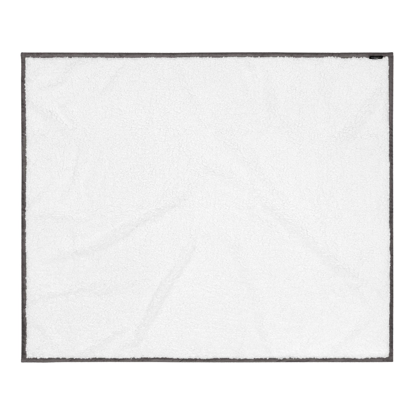 Premium Embroidered Logo Sherpa Blanket