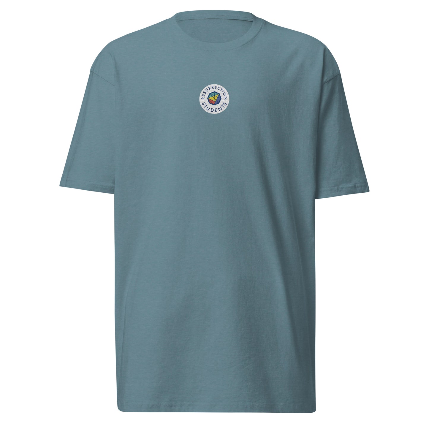 Men’s Premium Embroidered Heavyweight tee - Students