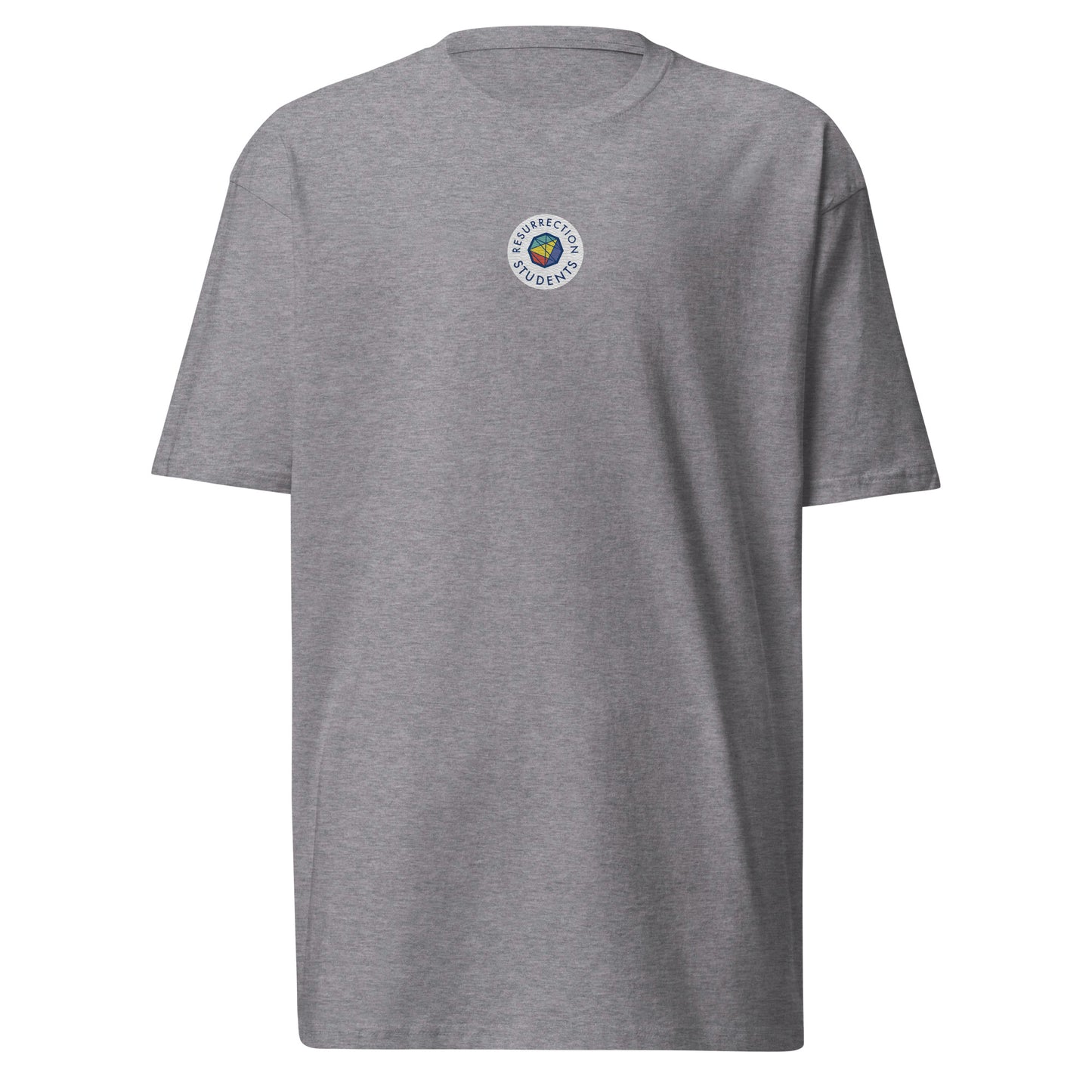 Men’s Premium Embroidered Heavyweight tee - Students