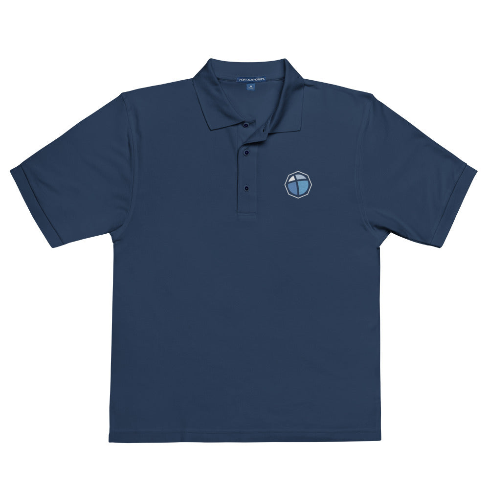 Men’s Premium Embroidered Logo Polo