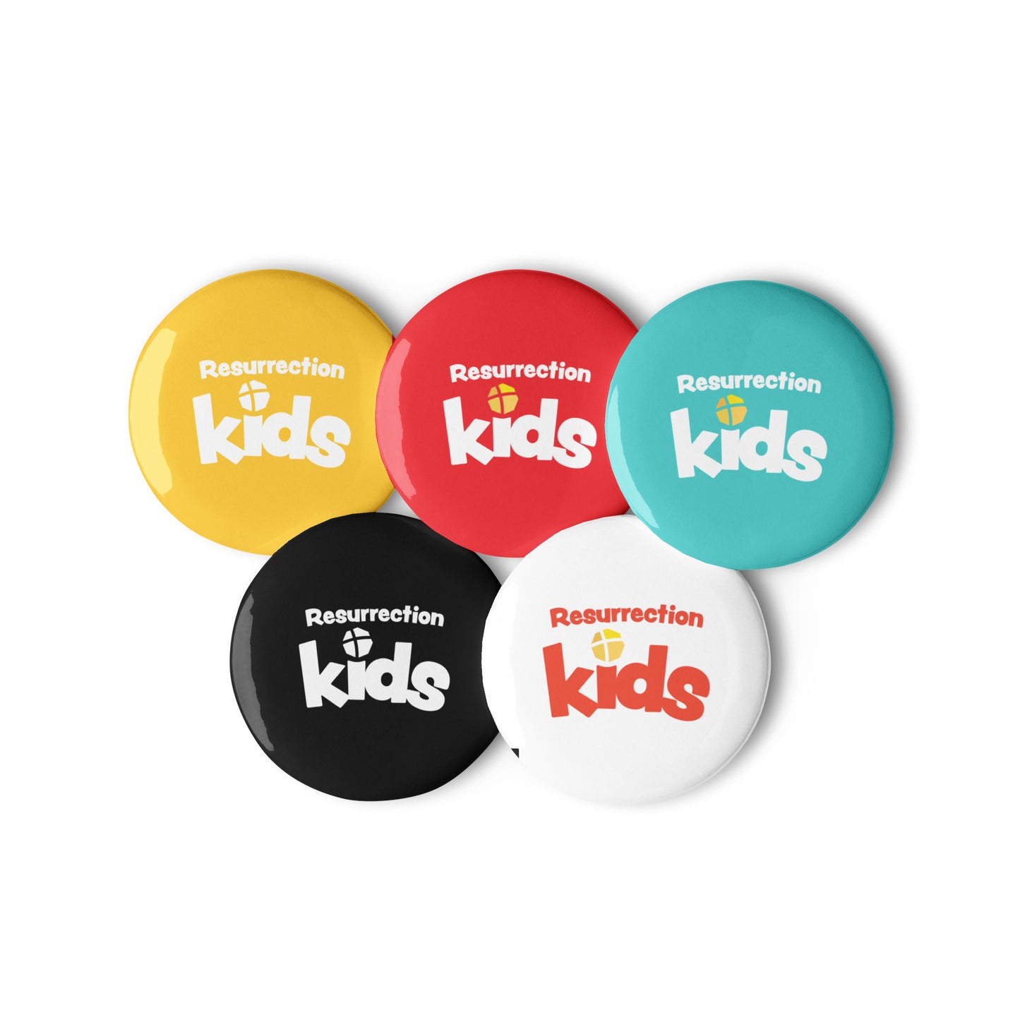 Set of Pin Buttons - Kids