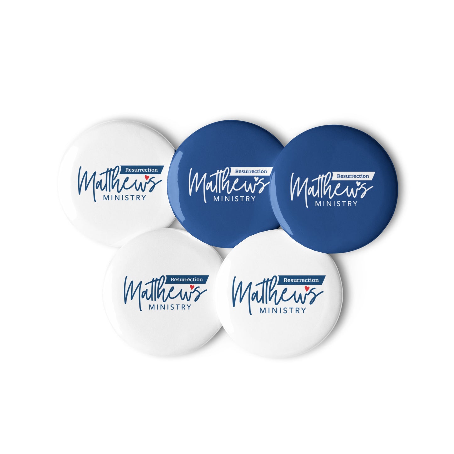 Pin Button Set - Matthew’s Ministry