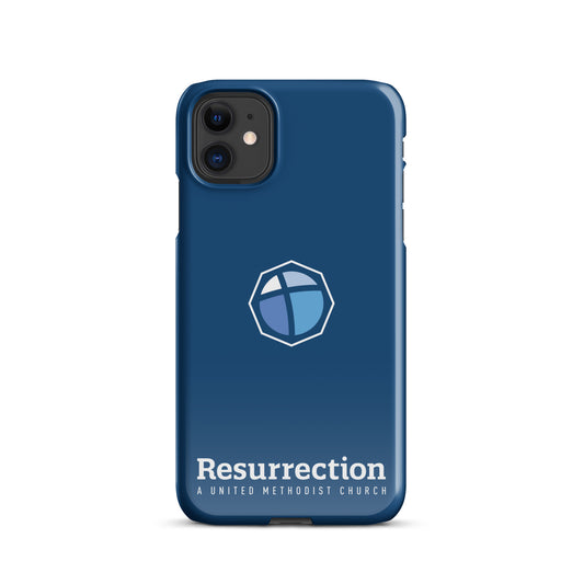 Navy Snap Case for iPhone®