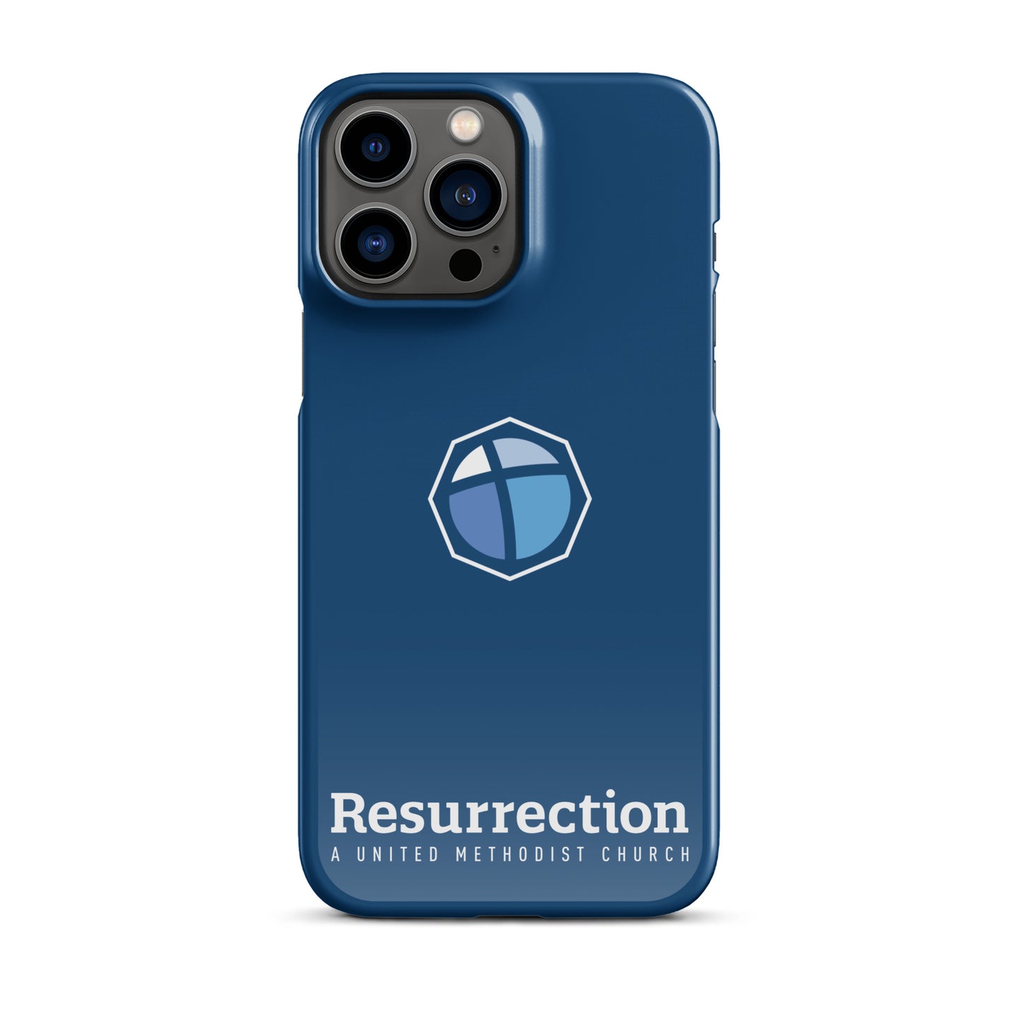 Navy Snap Case for iPhone®