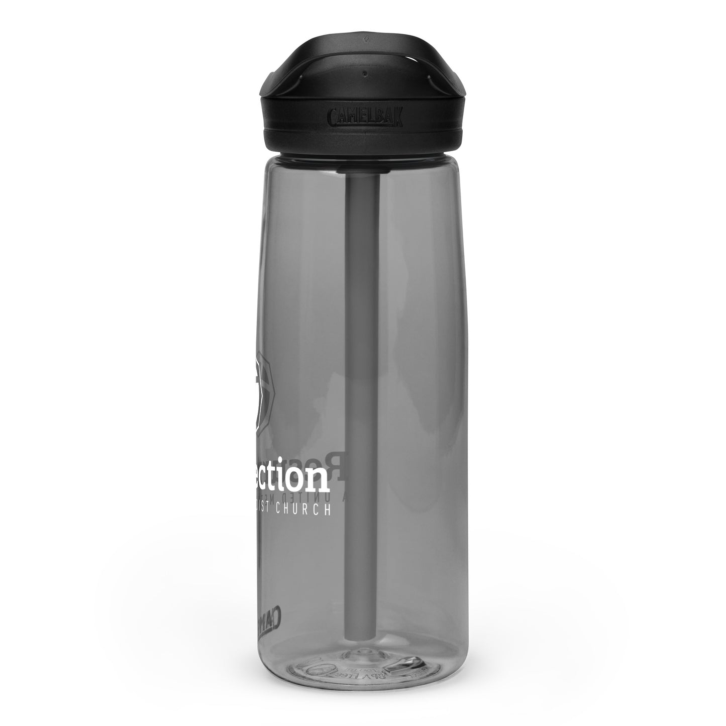 Logo Graphic Plastic Water Bottle