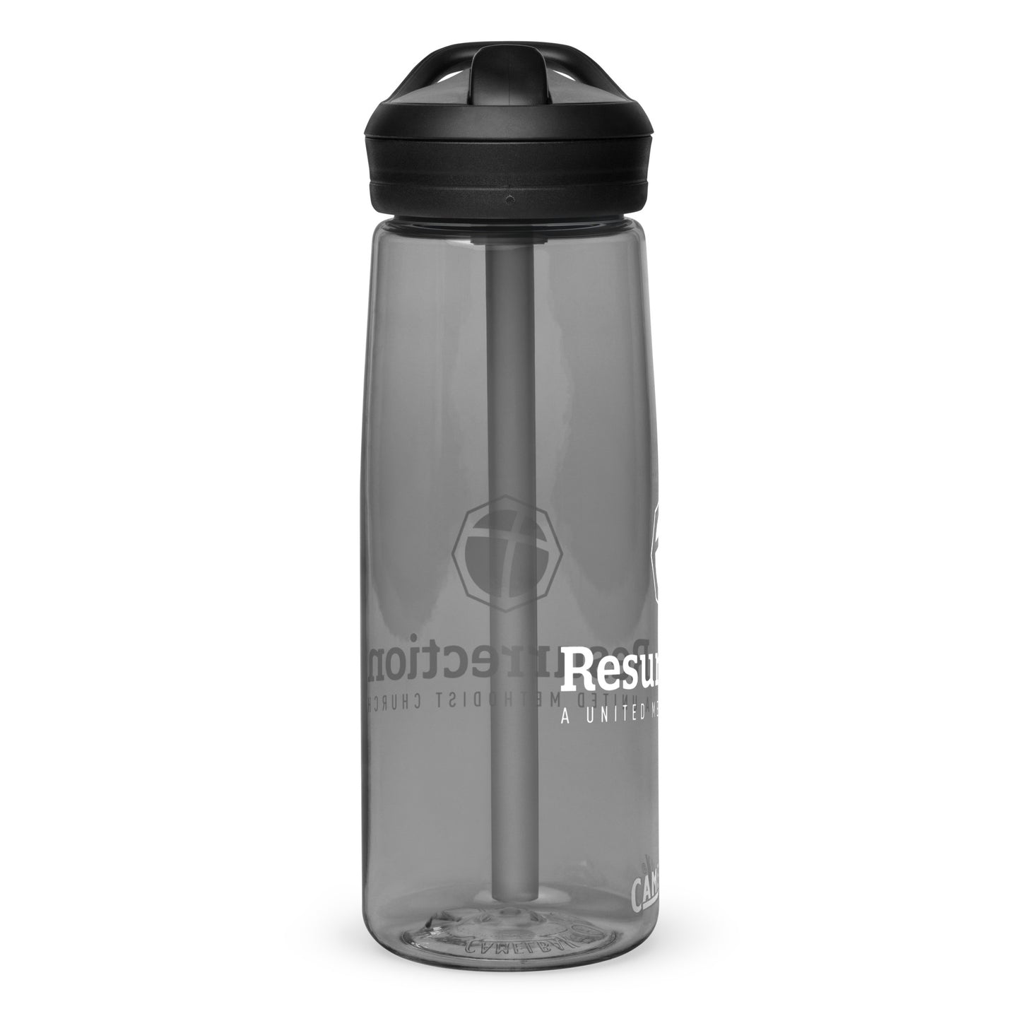Logo Graphic Plastic Water Bottle