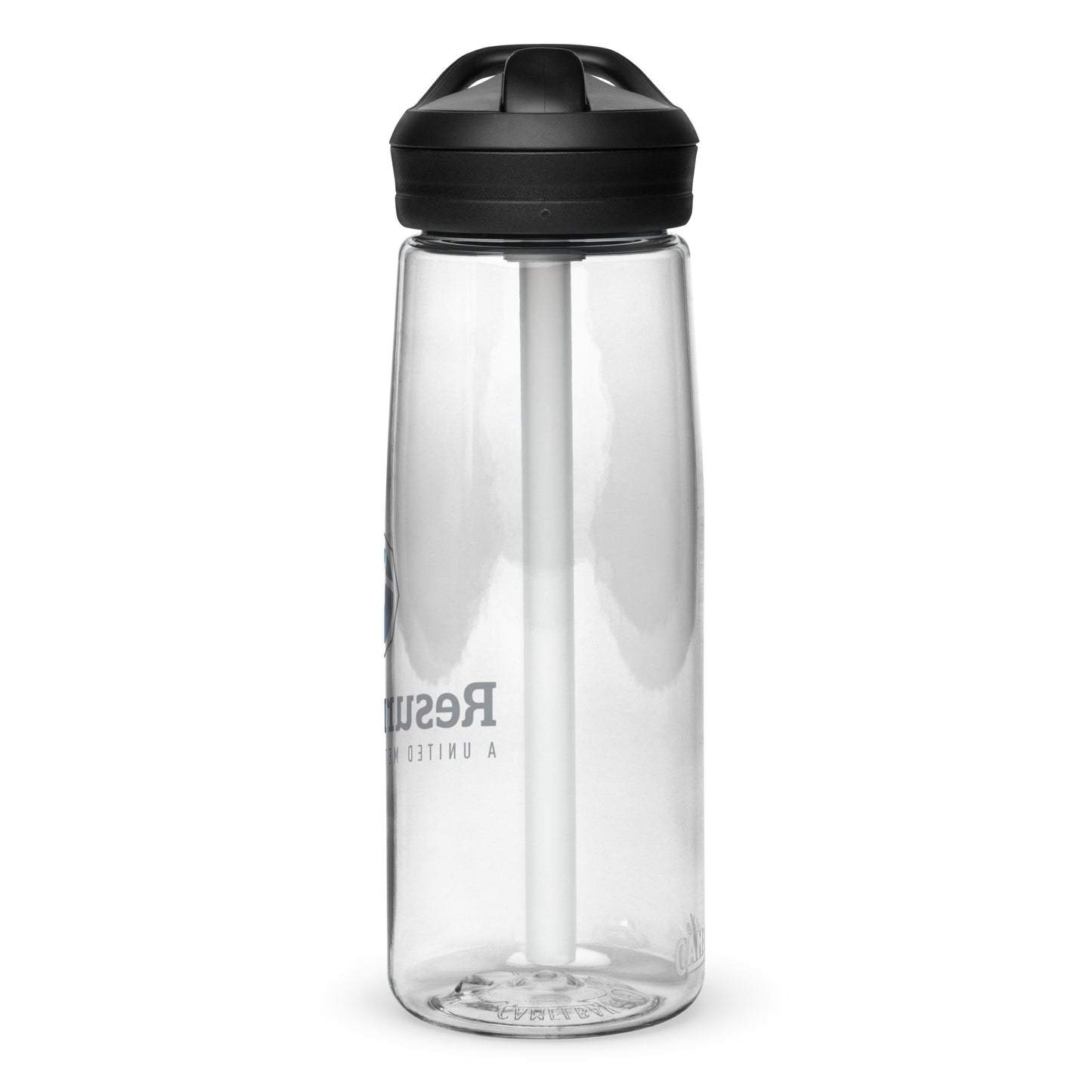Logo Graphic Plastic Water Bottle