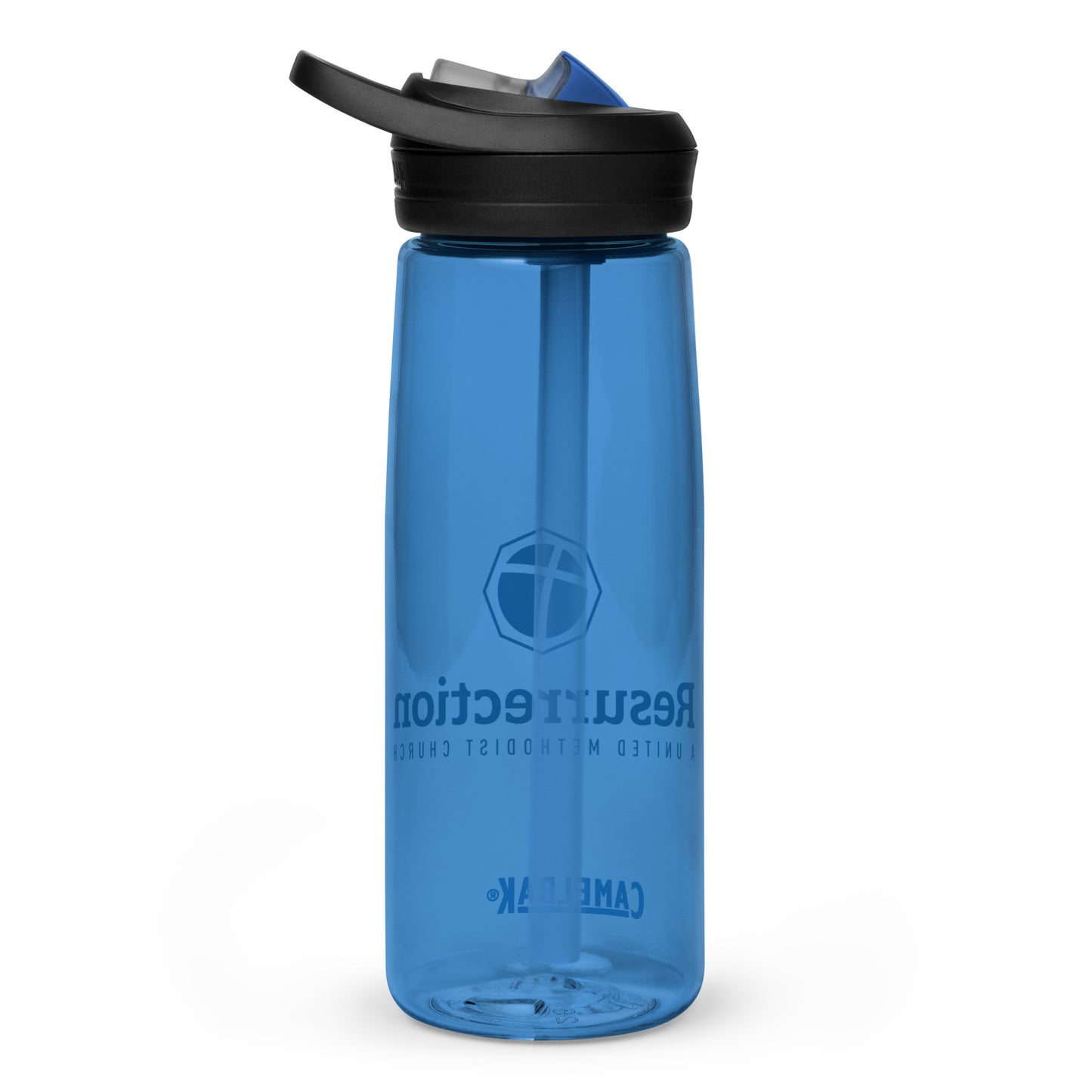 Logo Graphic Plastic Water Bottle