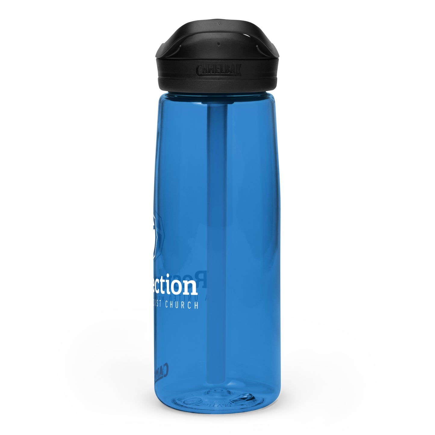 Logo Graphic Plastic Water Bottle
