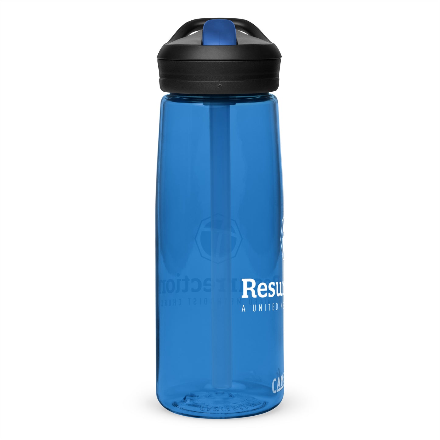 Logo Graphic Plastic Water Bottle