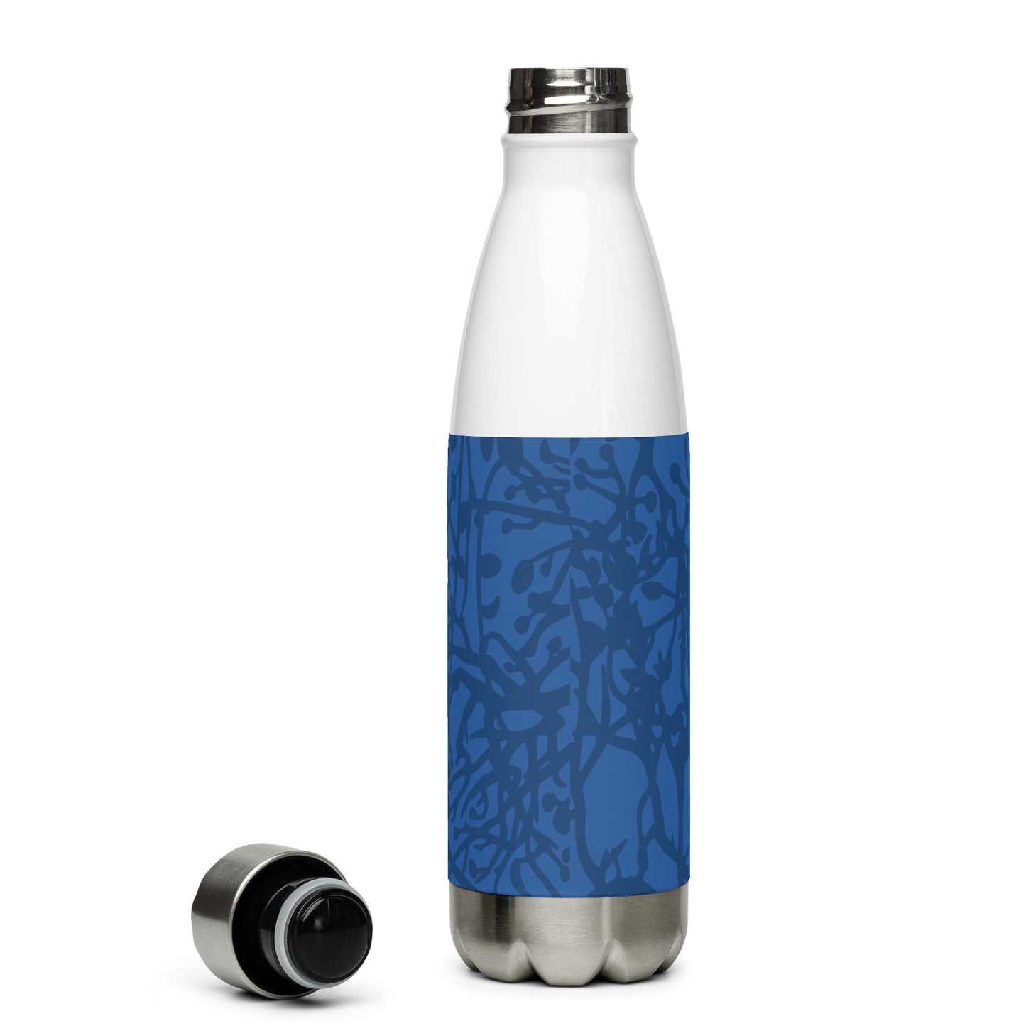 Foliage Pattern Stainless Steel Water Bottle