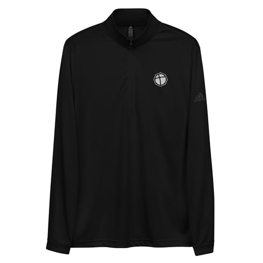 Adidas Embroidered Quarter Zip Pullover