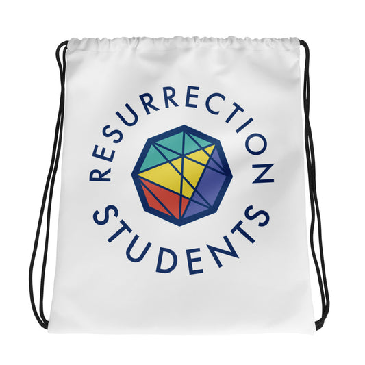 Graphic Drawstring Bag - Students