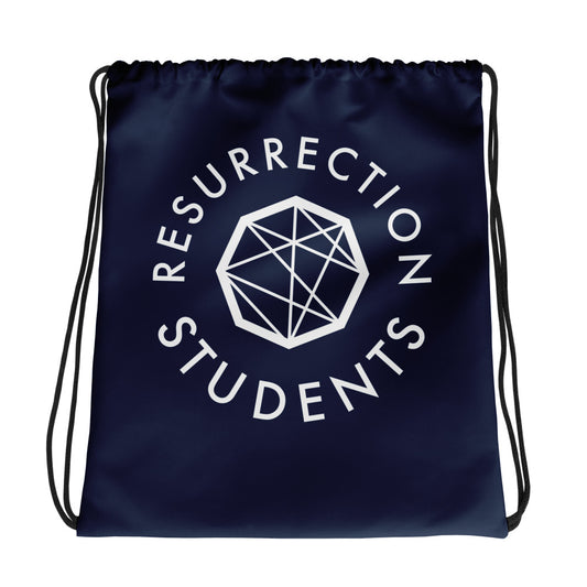 Graphic Drawstring Bag - Students