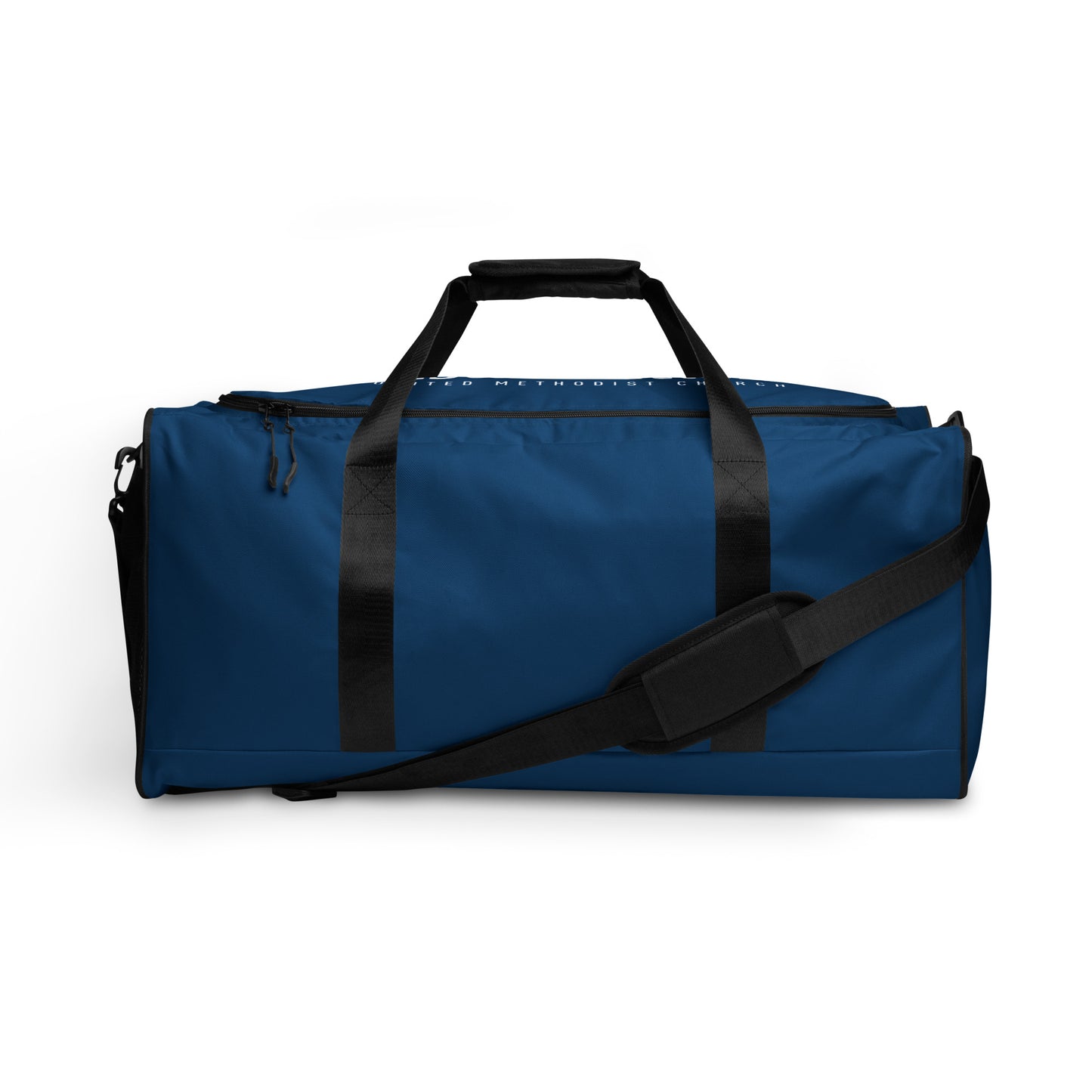 Navy Graphic Duffle Bag