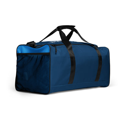 Navy Graphic Duffle Bag