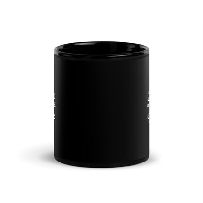 Graphic Ceramic Mug - Black - Students