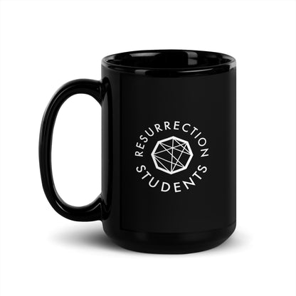 Graphic Ceramic Mug - Black - Students