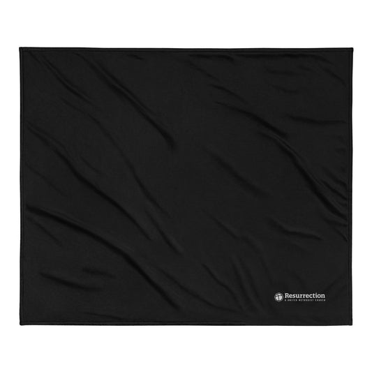 Premium Embroidered Logo Sherpa Blanket