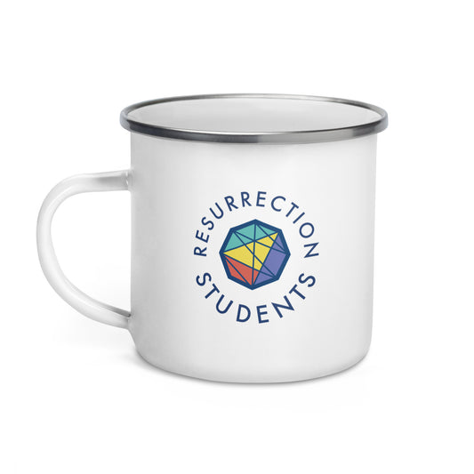 Graphic Enamel Mug - Students