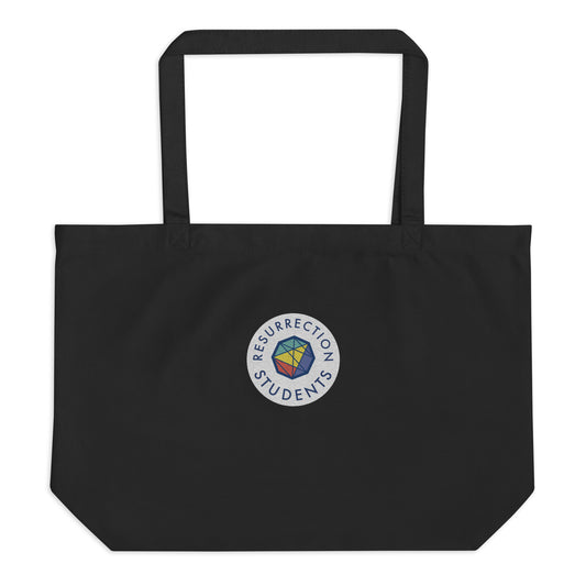 Large Embroidered Tote Bag - Students