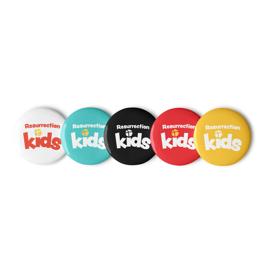 Set of Pin Buttons - Kids