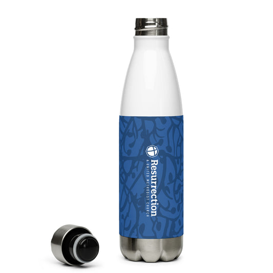 Foliage Pattern Stainless Steel Water Bottle