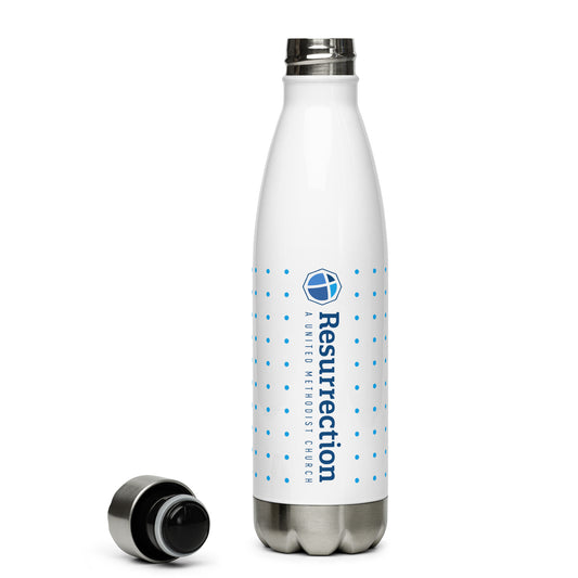 Dot Pattern Stainless Steel Water Bottle