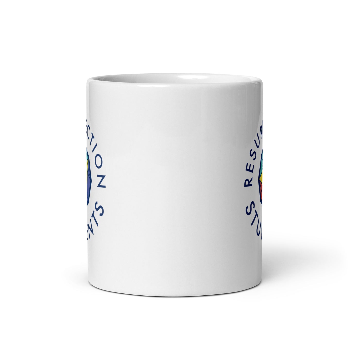 Graphic Ceramic Mug - White - Students