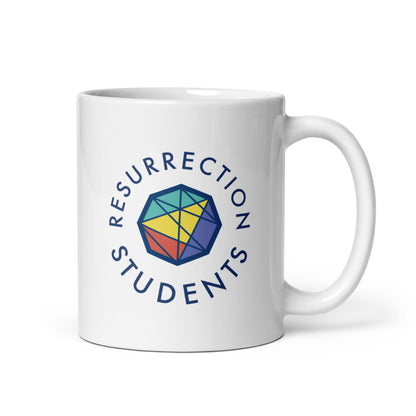 Graphic Ceramic Mug - White - Students