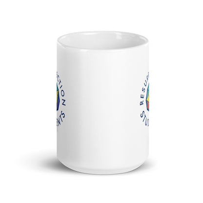 Graphic Ceramic Mug - White - Students