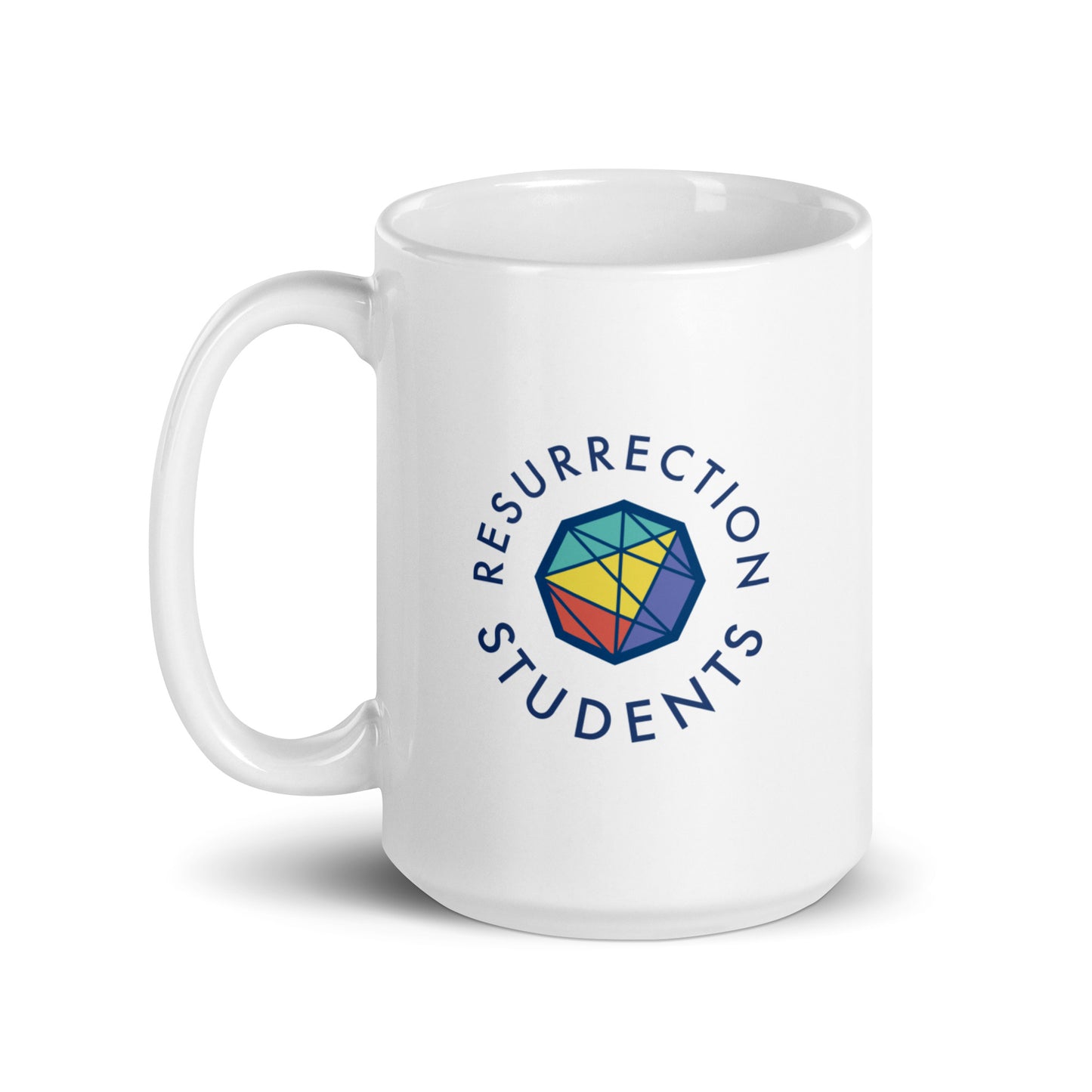 Graphic Ceramic Mug - White - Students