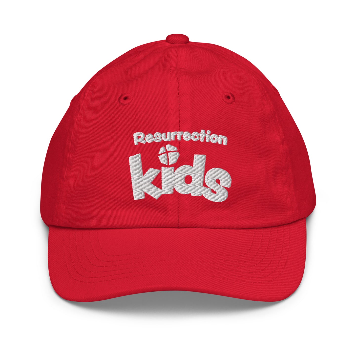 Youth Embroidered Baseball Cap - Kids